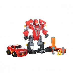 Робот-трансформер с отверткой и шуруповертом (Happy Kid, 4350Т)